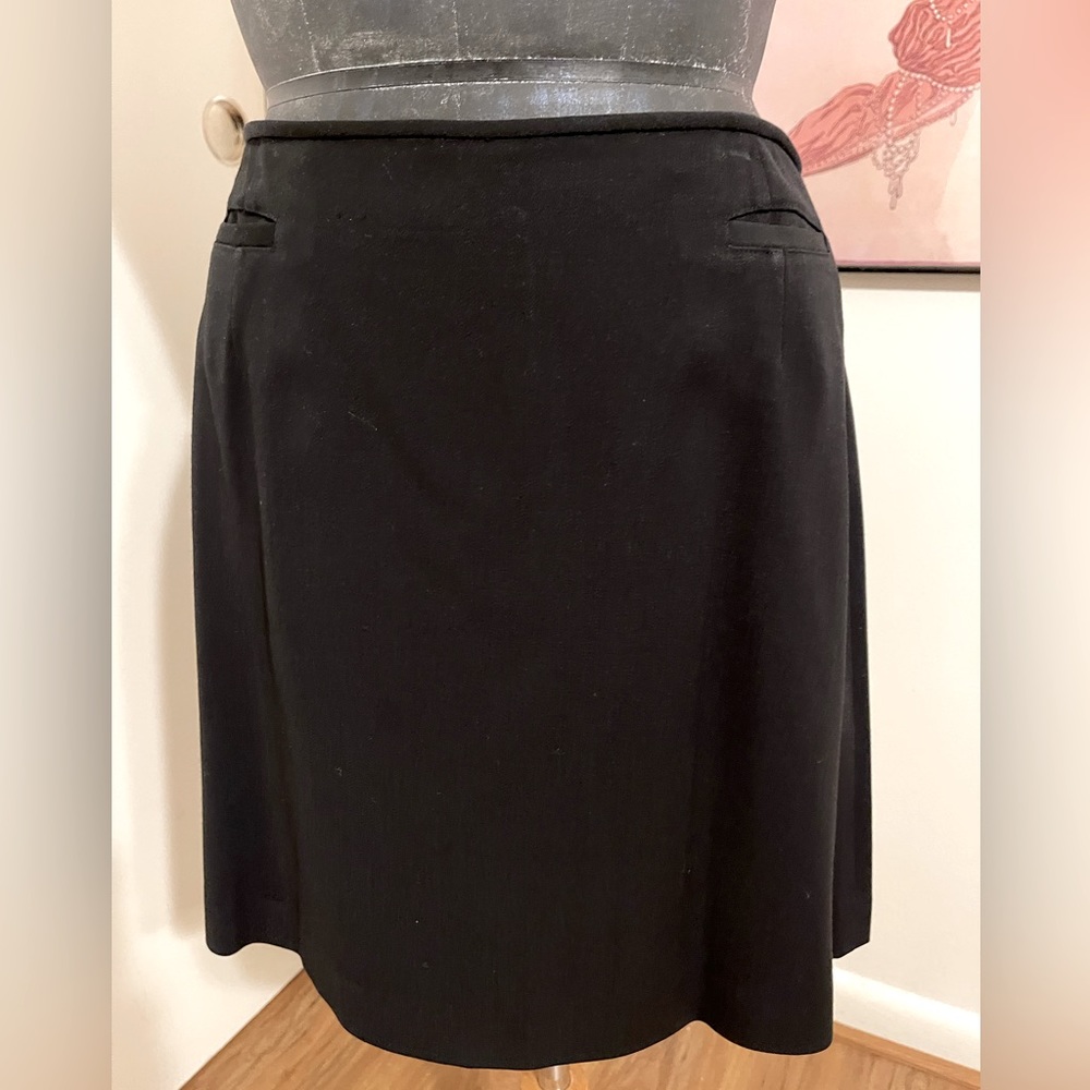 J. Jill Vintage Black Skirt 14 Petite